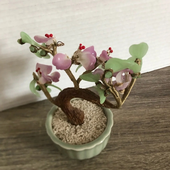 Vintage Glass Bonsai Tree - Picture 14 of 16